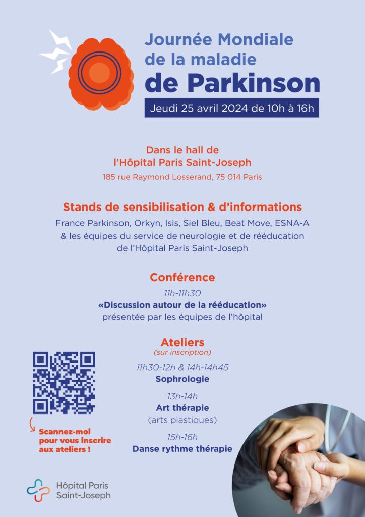 QR CODE Affiche journee parkinson