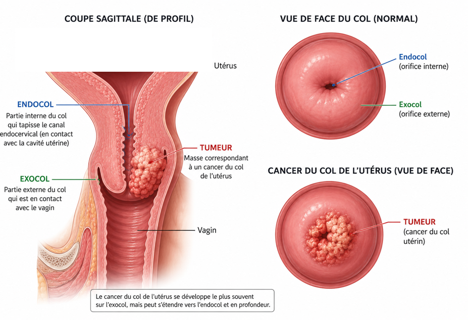 Cancer du col utérin 1 image